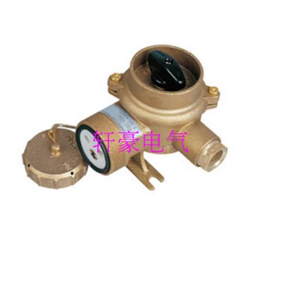 厂家直销  HNA10A/16A     CZKH109-3船用铜质带开关插座