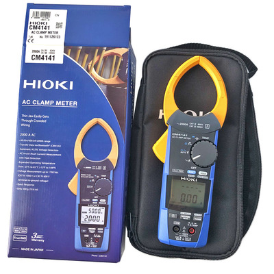 全新正品日置HIOKI CM4141交流钳形电流表2000A钳表 电压电阻