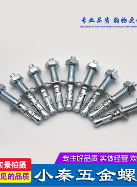 整盒包邮车修膨胀螺丝车修壁虎拉爆电梯专用膨胀螺栓m8m10m12m16m