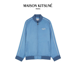 棒球领夹克女春秋美式 时尚 街头外套 Kitsune小狐狸个性 Maison