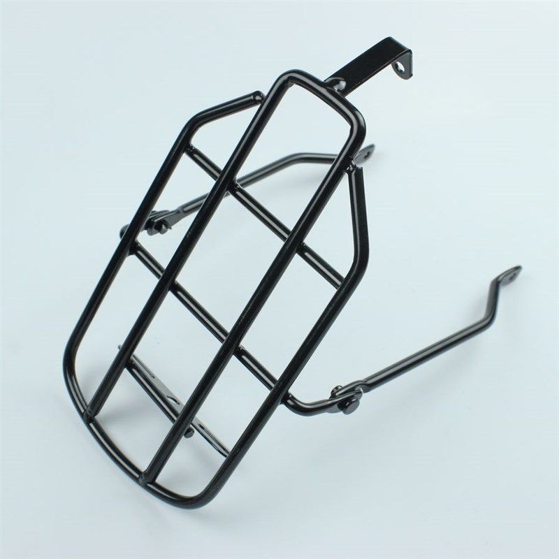 14寸货架折叠小车o自行车后尾架后货架行李架实心铁质车后架