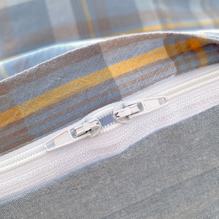 水洗棉被套单件学生宿舍单人被罩150x200x230全Y棉双人褥子套