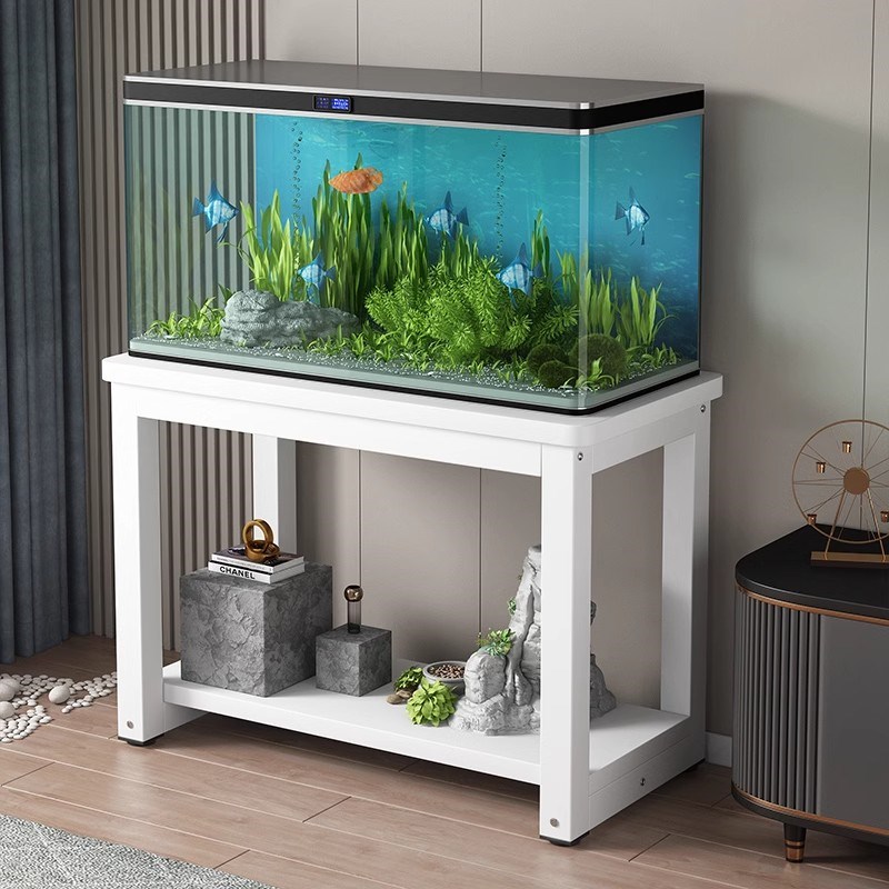 鱼缸架子鱼缸桌底柜底座小型w铁艺水簇箱底架托架可定制鱼缸储物
