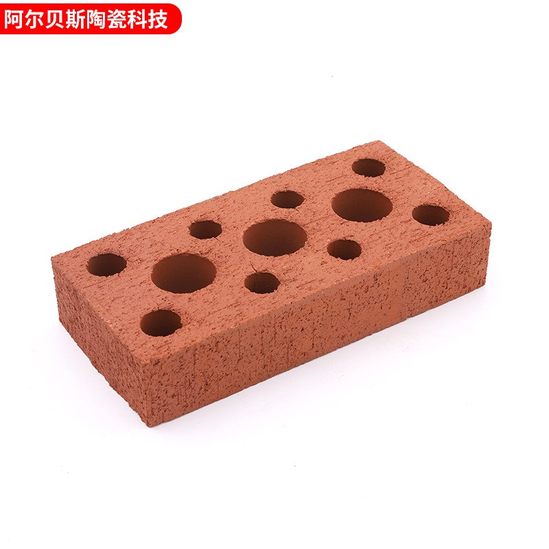 供应红砖头小区别墅人行道x路面烧结砖园林广场多孔砌墙砖