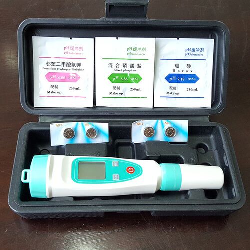 齐威高精度笔式酸碱度计便携式pH笔 0.01饮用水鱼缸水ph值测试仪