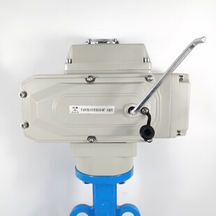 D971F 100 16Q对夹式 150 阀门304不锈钢阀板DN50 电动四氟蝶阀