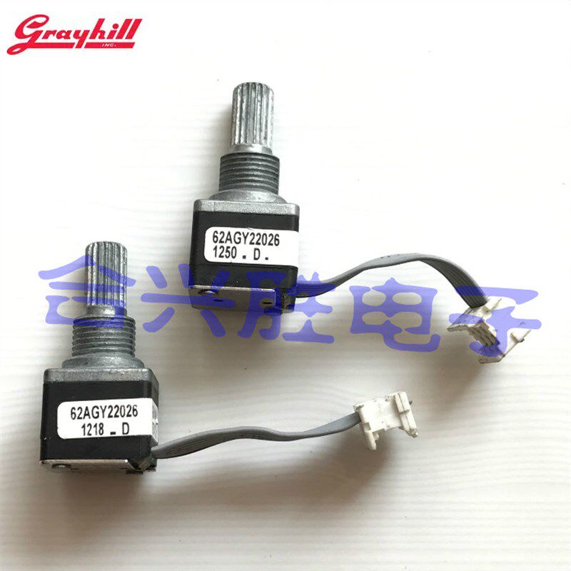 美国GRAYHILL光电编码器62AGY22026 奥迪A6L空调旋转调节开关按钮