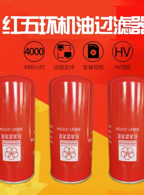 红五环空压机308021-3107041油滤LG-15/22/37 308040-2202020油分