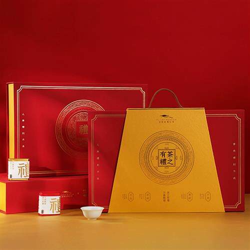 安化黑茶礼盒装茶之有礼湖南省博物馆联名茯砖茶叶礼品长沙伴手礼