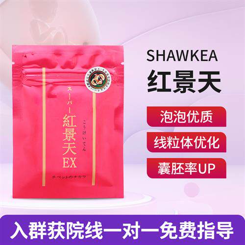 日本shawkea红景天胶囊线粒体高龄备孕卵子囊胚养囊胚胎质量