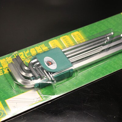 包邮内六角扳手单个球头L型加长1.522.5346810mm 内六方六棱内6角