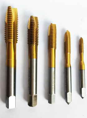 美制英制螺旋镀钛机用丝锥先端丝攻8-32 10-24 1/4 3/8 5/16 7/16