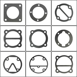 精品空压机纸垫密封垫51 65 80 90加厚缸盖气缸垫大丰款气泵配件