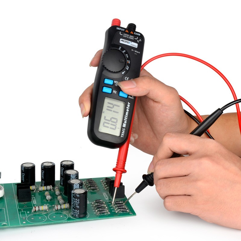 高精度笔形数字万用表 智能防烧万能表 小型便携式自动量程数显表