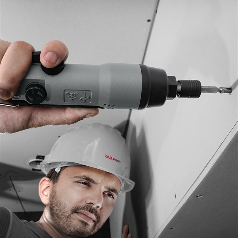 中杰风批气动螺丝刀8H6H工业级气动改锥打螺丝枪起子2061气动工具