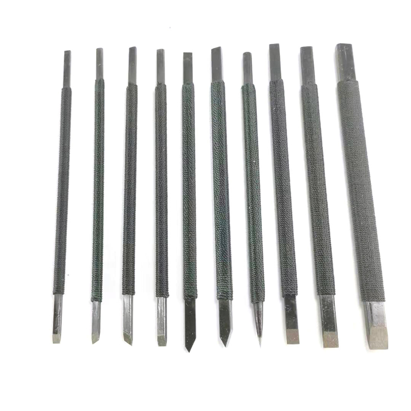 斜口平口套装凿刀木刻印床硬质锰钢锻造笔刀手工刻字雕刻石刻刻刀