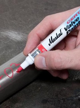 Markal Certified Valve Action Paint Marker认证低氯记号笔