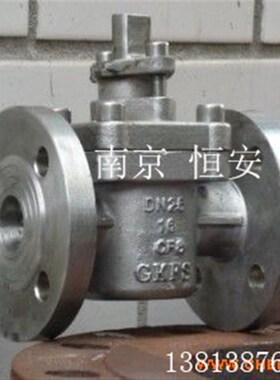 X43F-150LB X43F-300LB 304美标卡套软密封旋塞阀/不锈钢旋塞阀