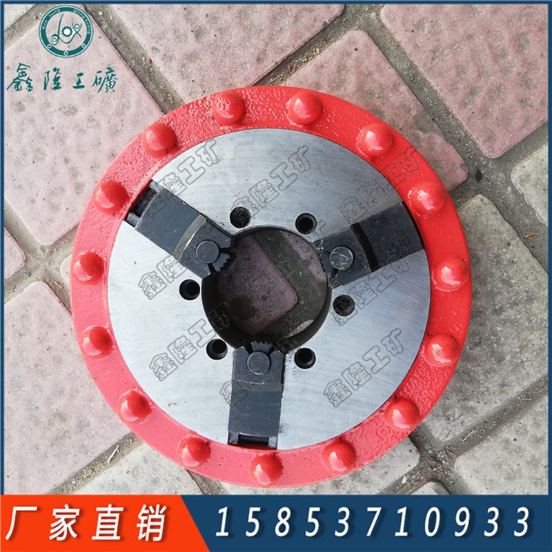 高速圆钢套丝机卡盘 M10-M33电动圆钢车丝机 圆钢套丝机配件