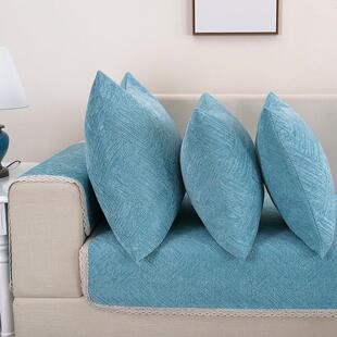 沙发抱枕套不含芯靠垫套正长方形大靠枕套子45/55/65/50/70/60x80