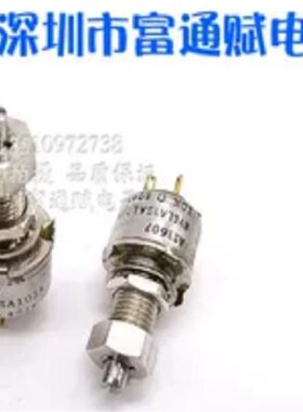 OHMITE美国RV6LAYSA103A导电塑料 带锁 单联 单圈可调电位器 10K