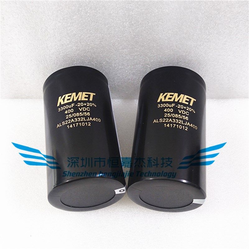 全新基美KEMET 400VDC3300UF电解电容450V3300UF ALS22A332LJA400