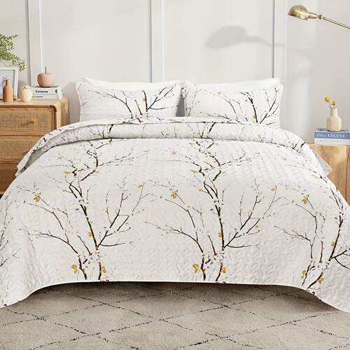 B 16143 American Quilted Bedspread Set 美式绗缝床盖