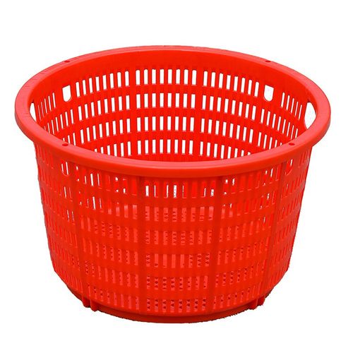 特厚箩筐圆形塑料特大号农用水果筐加厚西瓜箩筐蔬菜收纳专用筐子