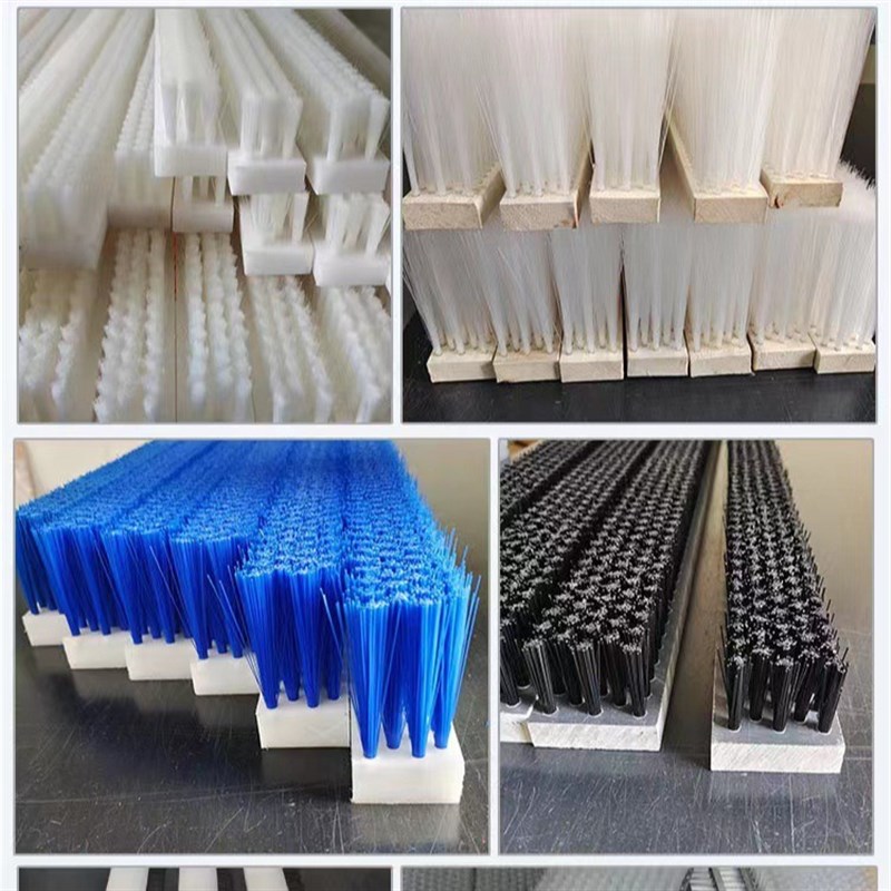尼龙毛刷钢丝刷塑料板刷pp板白色软硬长毛刷防尘除尘刷工业用