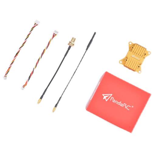 PandaRC熊猫5.8G图传VT5804-BAT大功率2.5W固定翼穿越机OSD远距离
