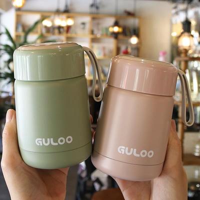 保温杯女士高颜值办公室焖烧装粥汤早餐宽大口径304不锈钢喝水壶