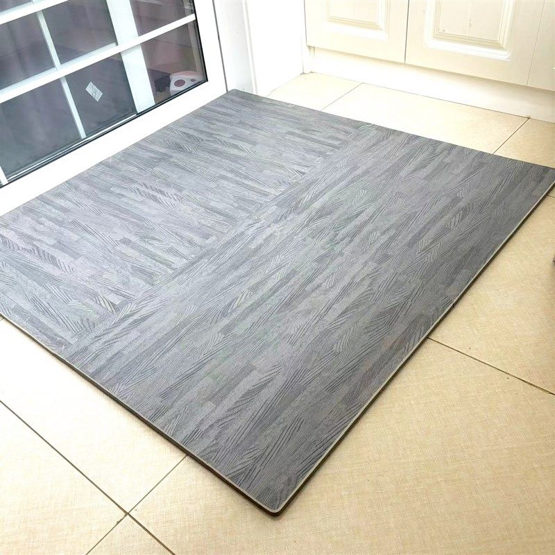 明德仿木纹地垫客厅卧室泡沫拼接地板垫子家用隔音宝宝爬爬垫加厚