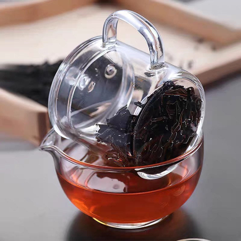 耐热玻璃标准叶茶绿感具审评杯碗茶具品鉴杯评茶用官盖碗评审套装