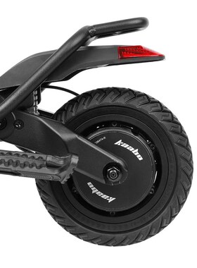 Ulip10*3/255*80(80/65-6)机翼纹越野实心胎Kaabo Zero滑板车轮胎