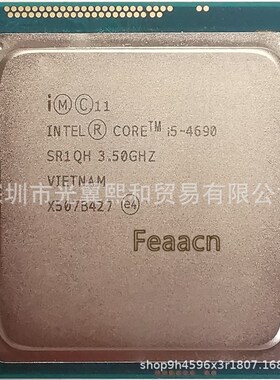 Intel 酷睿 I5-4690K SR21A 3.50GHZ