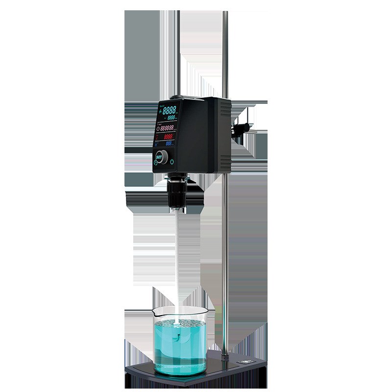 东晟 电动搅拌器实验室大功率全自动彩屏数显置顶式磁力搅拌机