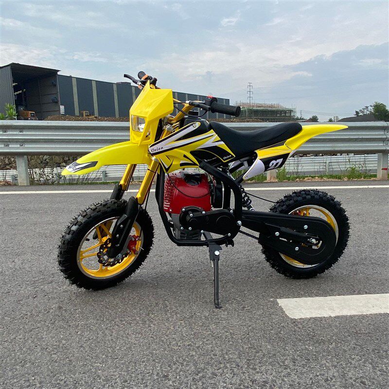 新款儿童迷你越野摩托车四冲程49CC山地小摩托车小型高赛跑车