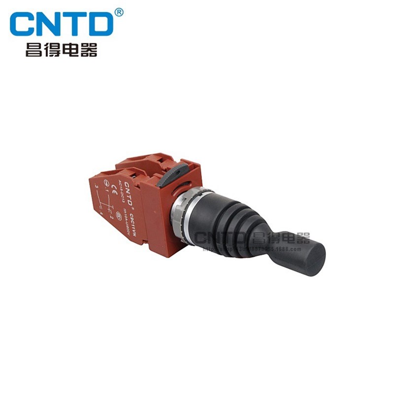 CNTD昌得电气十字开关四向自锁C2MN-F4孔径22欧式