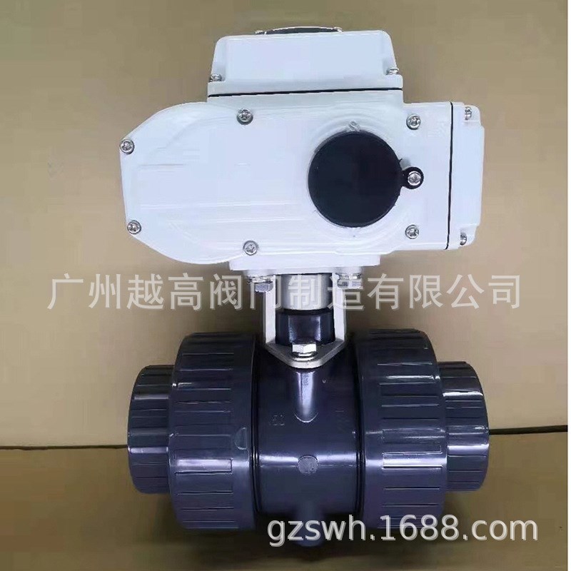 PPH气动球阀DN15-50 PPR气动球阀 气动PP球阀 酸洗机PN16气动阀门