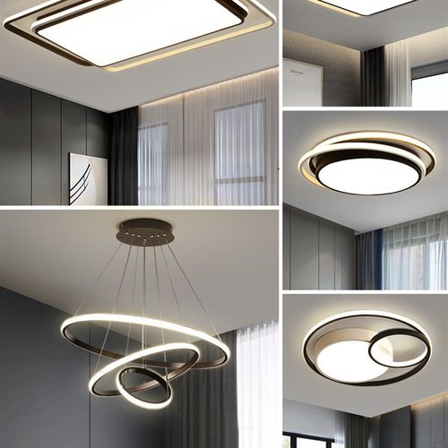 广东中山灯具厂家直销组合全屋套餐现代简约大气吸顶吊灯客厅主灯