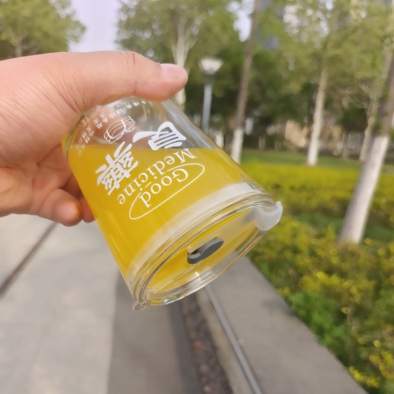 玻璃杯定制logo吸管水t杯印字咖啡杯广告杯子企业活动礼品订做图