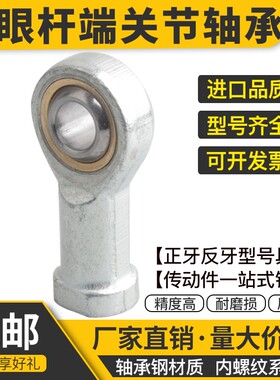 鱼眼杆端关节轴承SI5 SI6 SI8 SI10 SI12 SI14 SI16 18 20 22T/K