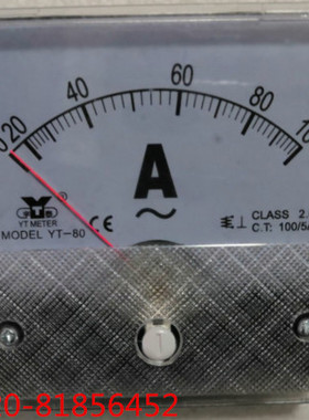 交流电流表SD80-100/5A SD80-150A 100A SD-80 YT-80 CLASS 2.5