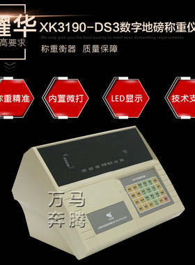 上海耀华XK3190-DS3/数字仪表/地磅称重显示控制器/汽车衡器仪表!