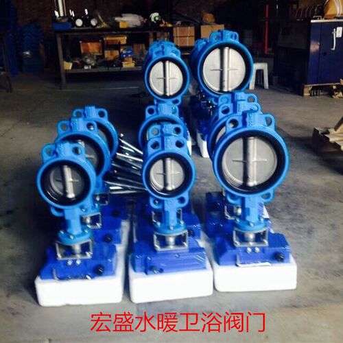 气动对夹式软密封蝶阀D671X-10/16P气动蝶阀DN50 65 80 100 125