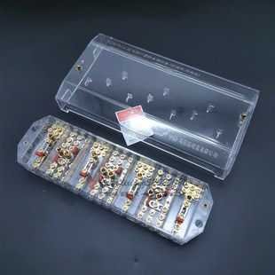 海燕 FJ6/PJ1L透明防窃电三相四线电能计量联合接线盒 分线端子盒