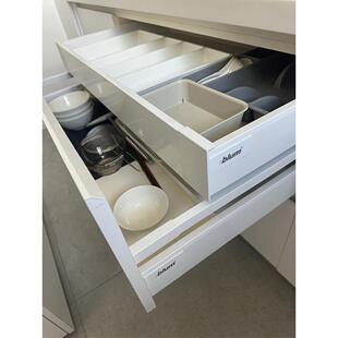 进口百隆百龙内拉式骑拉式多功能星拉式抽屉减震底拉式缓冲玻璃拉