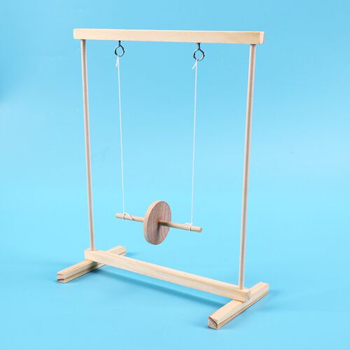 麦克斯韦滚摆仪stem科技小制作diy物理手工实验重力模型科普器材