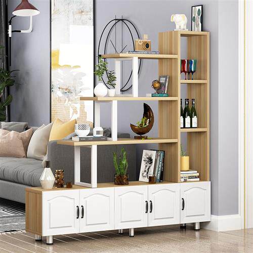 酒柜客厅 隔断 客厅隔断柜玄关柜屏E风装饰柜酒多现代简约柜层花