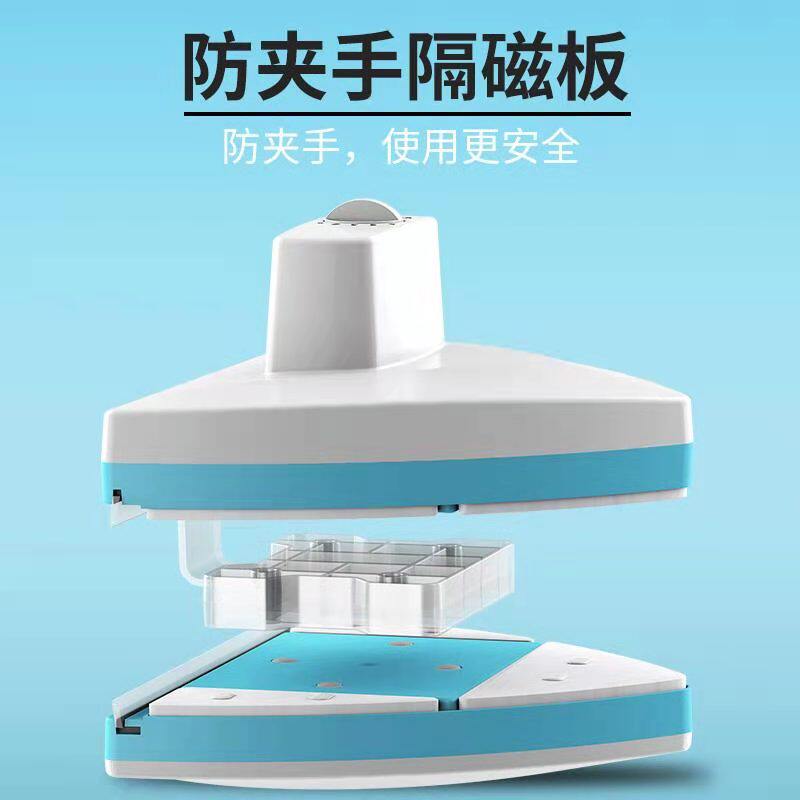 家用擦玻璃器双j面擦高楼三层加厚刮搽自动洗窗户神器保洁清洁工